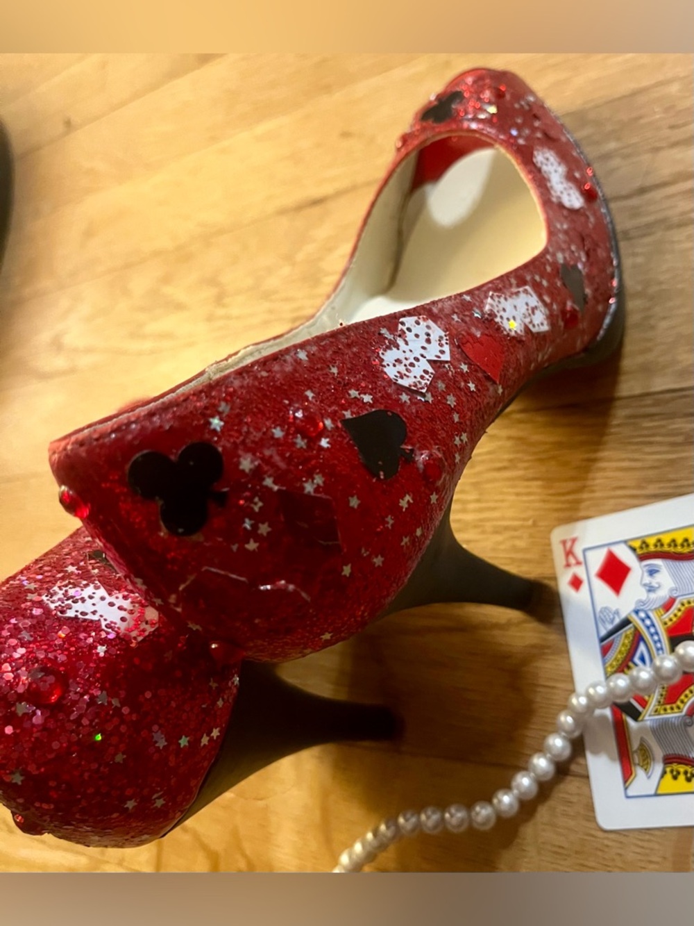 Custom Bling VEGAS Heels! Sz 7 🎰👠 - Picture 6 of 13